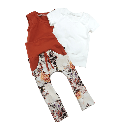 M3 & Minihip | Pantalon évolutif coupe DROITE | Bloomsical (3-6T)