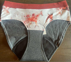 Confections R.A. | Culottes menstruelles classiques à protection intégrée | SMALL (34-36)