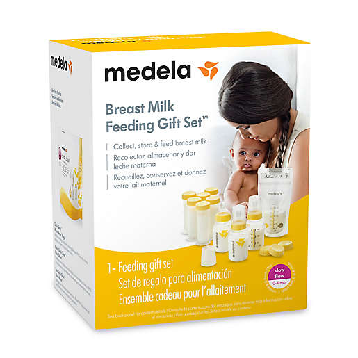 Medela  Ensemble cadeau d'alimentation au lait maternel – Aux p