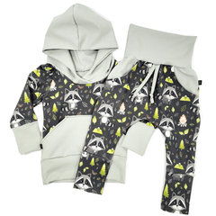 M3 & Minihip | Pantalon évolutif coupe jogger | Ra-cocooning forest (0-12M)