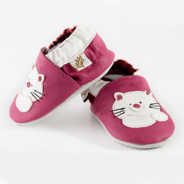 Tickle Toes | Chaussures souples en cuir | Chat - Tickle Toes
