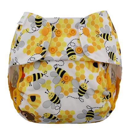Blueberry Capri | Couvre-couche | Taille unique | Bears & the Bees - Blueberry