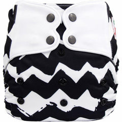 ELF | Couche lavable à poche | taille unique | Chevrons