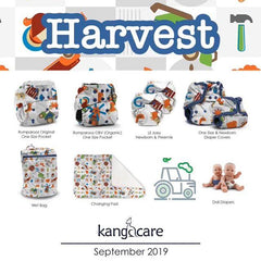 RUMPAROOZ OBV | Couche lavable à poche | taille unique | Harvest