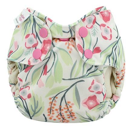 Blueberry Simplex | Couche lavable Tout en Un | taille NOUVEAU-NÉ | Bouquet