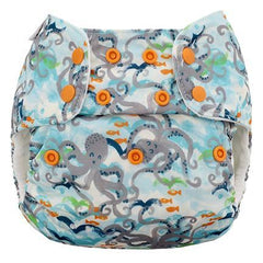 Blueberry Simplex | Couche lavable Tout en Un | taille unique | Octopus