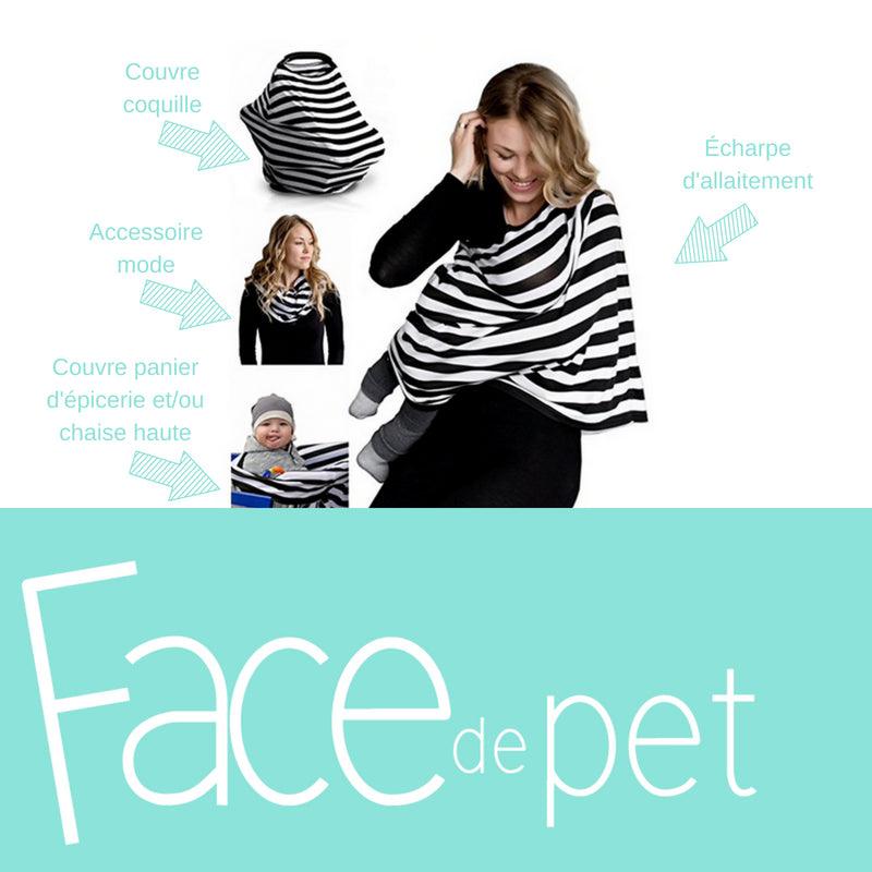 FACE DE PET | Écharpes d'allaitement - Face de Pet