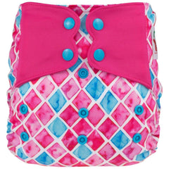 ELF | Couche lavable à poche | taille unique | Pink Mermaid (LIQUIDATION VENTE FINALE-NON COMPTÉE DANS PROMO ENSEMBLE DE DÉPART)