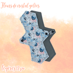 Créations Èvanie Arès | Serviettes hygiéniques lavables | Légères [12 po]