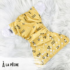 Bambou d'chou | Couche de piscine hybride | À la pêche