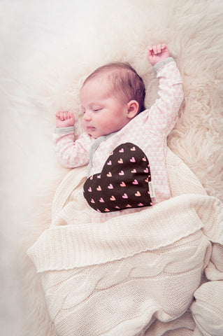 Amma Thérapie | Coussin réconfort Cœur pour bébé