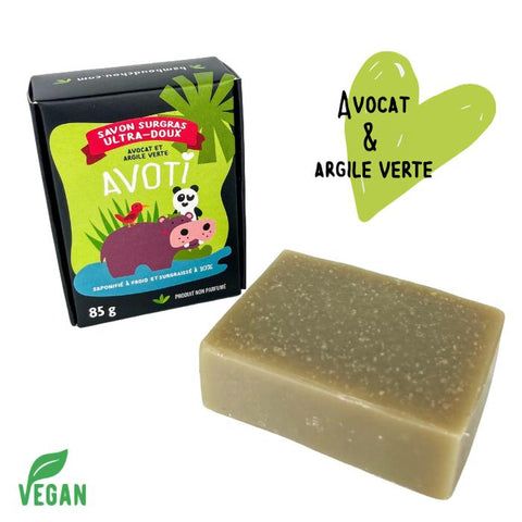 Bambou d'chou | Savon Avoti [Avocat & argile verte]