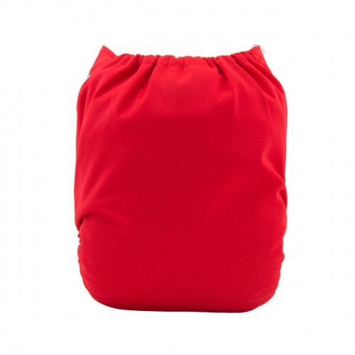 ALVA | Couche lavable à poche | taille unique | B07 - Rouge (LIQUIDATION VENTE FINALE) - Alva Baby