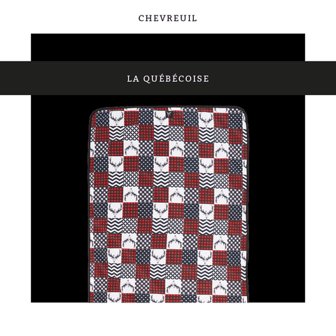 Chevreuil | Alèze imperméable (lit de bébé) | La Québécoise
