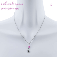 Bijoux Doigts de fée | Collection ''On Sème'' | Colliers de pierres semi-précieuses