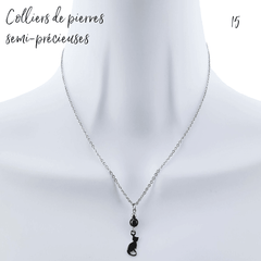 Bijoux Doigts de fée | Collection ''On Sème'' | Colliers de pierres semi-précieuses