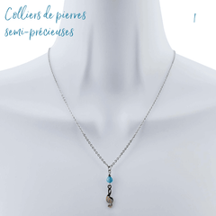 Bijoux Doigts de fée | Collection ''On Sème'' | Colliers de pierres semi-précieuses