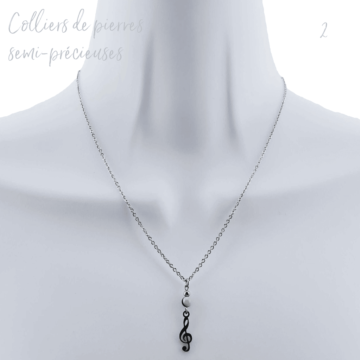 Bijoux Doigts de fée | Collection ''On Sème'' | Colliers de pierres semi-précieuses - Bijoux Doigts de fée
