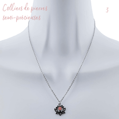 Bijoux Doigts de fée | Collection ''On Sème'' | Colliers de pierres semi-précieuses