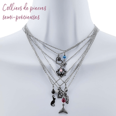 Bijoux Doigts de fée | Collection ''On Sème'' | Colliers de pierres semi-précieuses