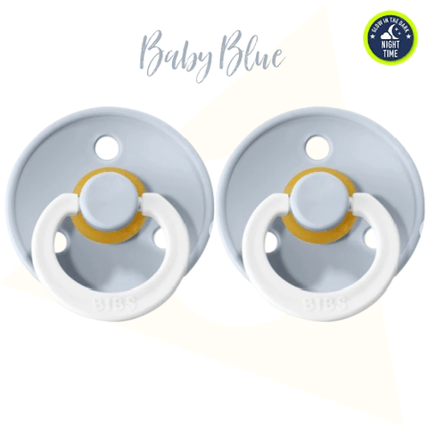 Bibs Original | Suces en caoutchouc naturel | Duo Baby Blue Night