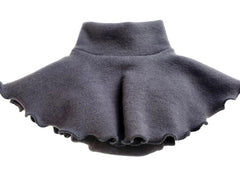 BUMBY | Jupe-culotte en laine de mérinos | SMALL | Dark Charcoal