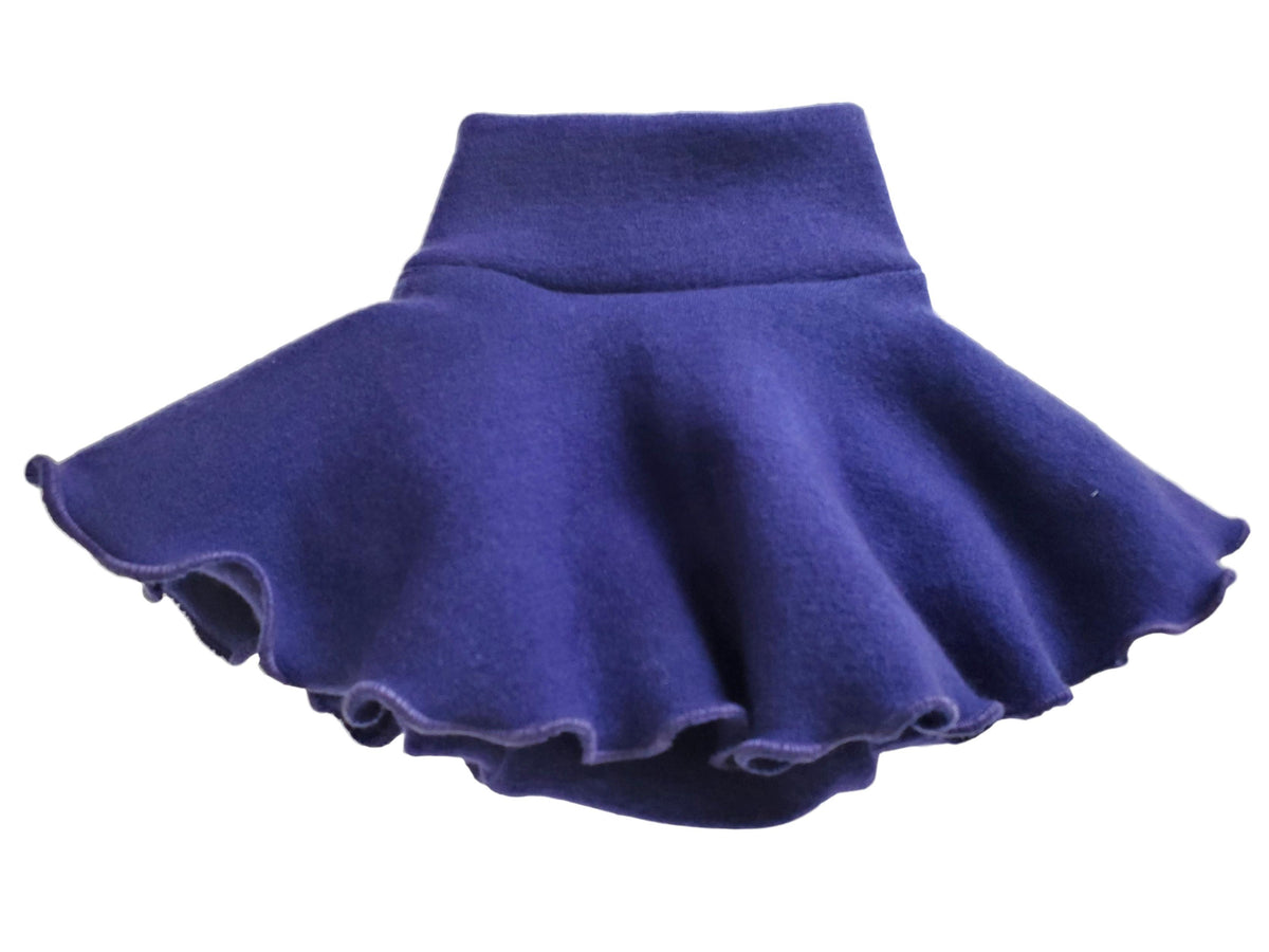 BUMBY | Jupe-culotte en laine de mérinos | SMALL | Electric Purple (LIQUIDATION VENTE FINALE) - Bumby Wool