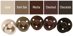 Bibs Original | Suces en caoutchouc naturel | Duo Dark Oak