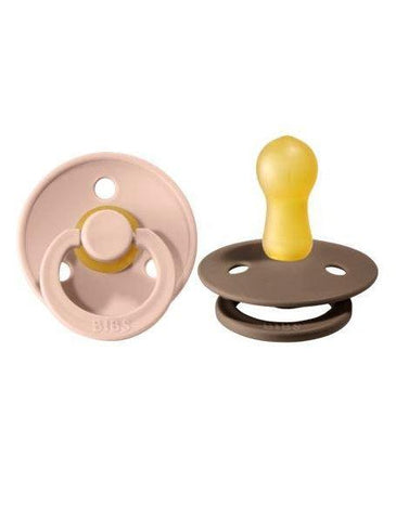 Bibs Original | Suces en caoutchouc naturel | Blush & Dark Oak