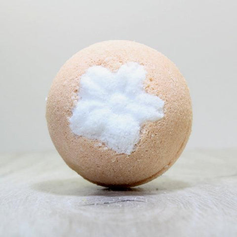 CALENBULLE | Bombe de bain effervescente | Florale & argile rose
