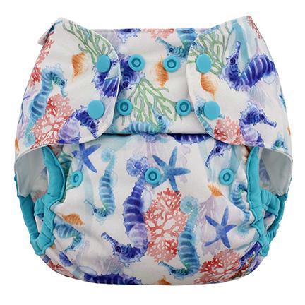 Blueberry Capri | Couvre-couche | Taille unique | Coral Reef