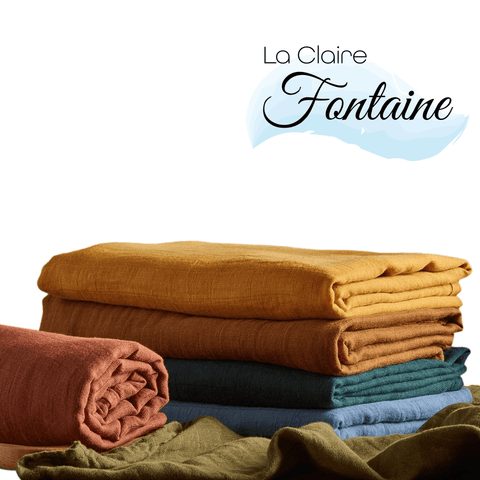 La Claire Fontaine | Doudou en mousseline de coton