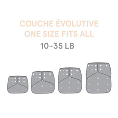 La Petite Ourse | Couche lavable à poche | taille unique | Pagaille