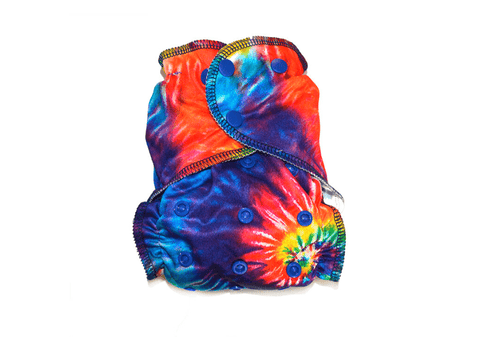 EASY PEASIES | Couche lavable à poche | taille NOUVEAU-NÉ | Summer Tie Dye