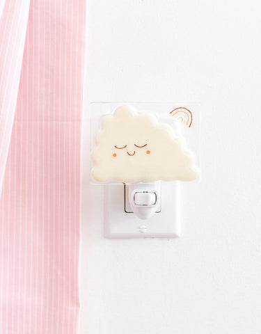 Veille sur toi | Veilleuse | Bébé Jules crème, le nuage