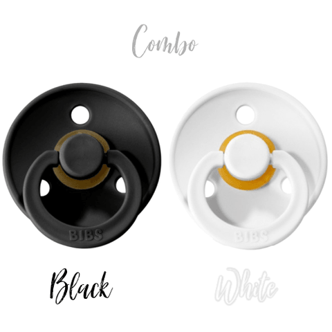 Bibs Original | Suces en caoutchouc naturel |  Black & White