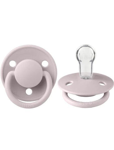 Bibs De Lux | Suces en caoutchouc naturel | Duo Pink Plum