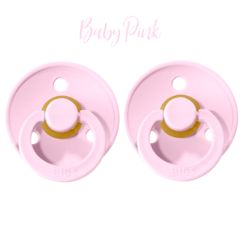 Bibs Original | Suces en caoutchouc naturel | Duo Baby Pink
