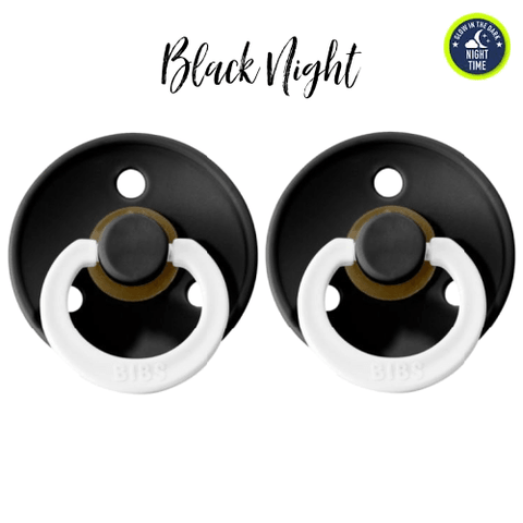 Bibs Original | Suces en caoutchouc naturel | Duo Black Night
