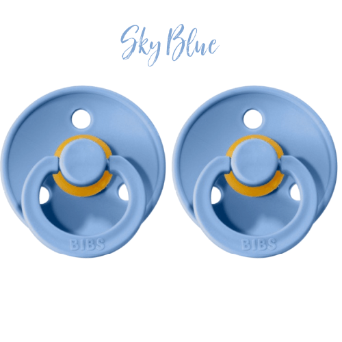 Bibs Original | Suces en caoutchouc naturel | Duo Sky Blue - Bibs