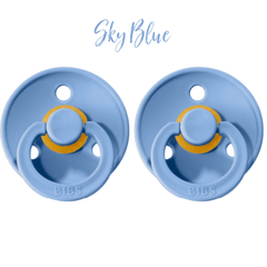 Bibs Original | Suces en caoutchouc naturel | Duo Sky Blue