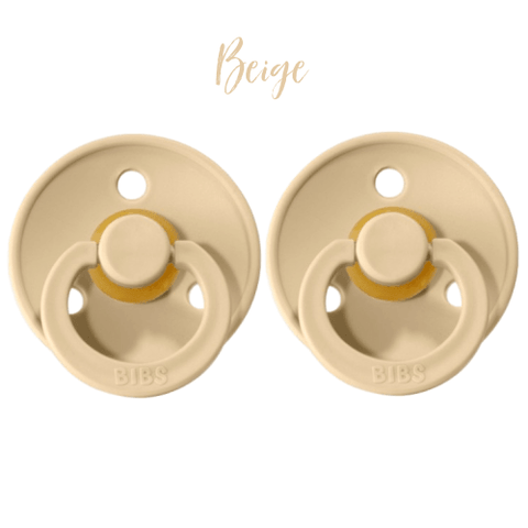 Bibs Original | Suces en caoutchouc naturel | Duo Beige