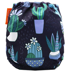 HAPPY FLUTE | Couche lavable Tout en Un | taille NOUVEAU-NÉ | EF096 [Cactaceae]