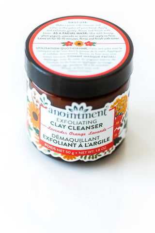ANOINTMENT | SOINS | Démaquillant exfoliant à l'argile