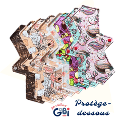 CRÉATIONS GABI | Serviettes hygiéniques | Protège-dessous (7 po)