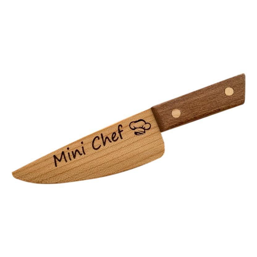 Le Graveur des Bois | Couteau de bois pour enfant | Gravure ''Mini-Chef'' - Le Graveur des Bois