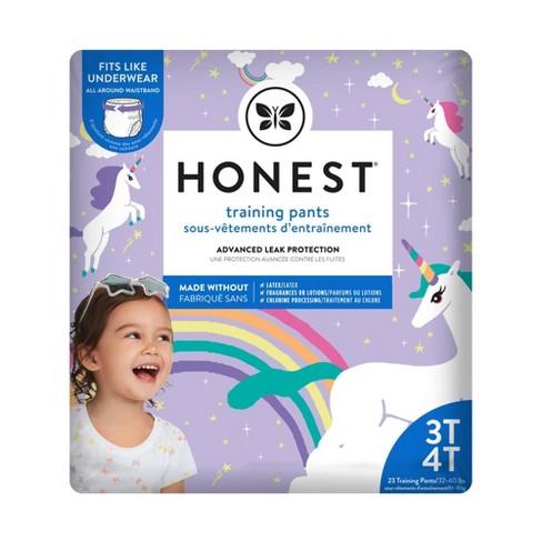 HONEST | Culottes d'entraînement écologiques [à usage unique] | Taille 3T-4T - The Honest Company