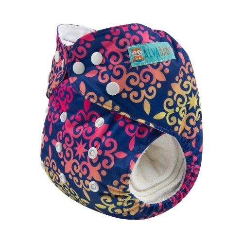 ALVA Couche lavable à poche taille unique H142 Aux p'tits cadeaux