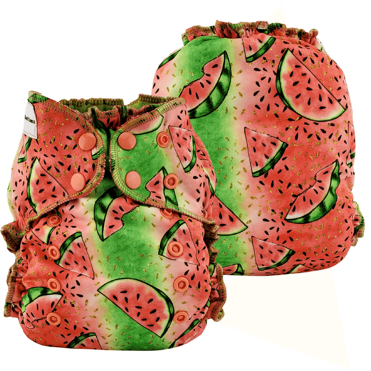 Holly Bottoms | Couche à poche | Watercolor Melons - Holly Bottoms