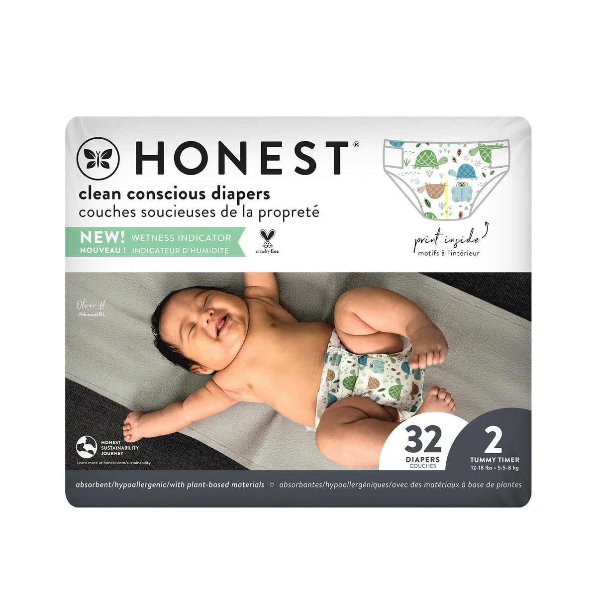 HONEST | Couches écologiques [à usage unique] | Taille 2 - The Honest Company